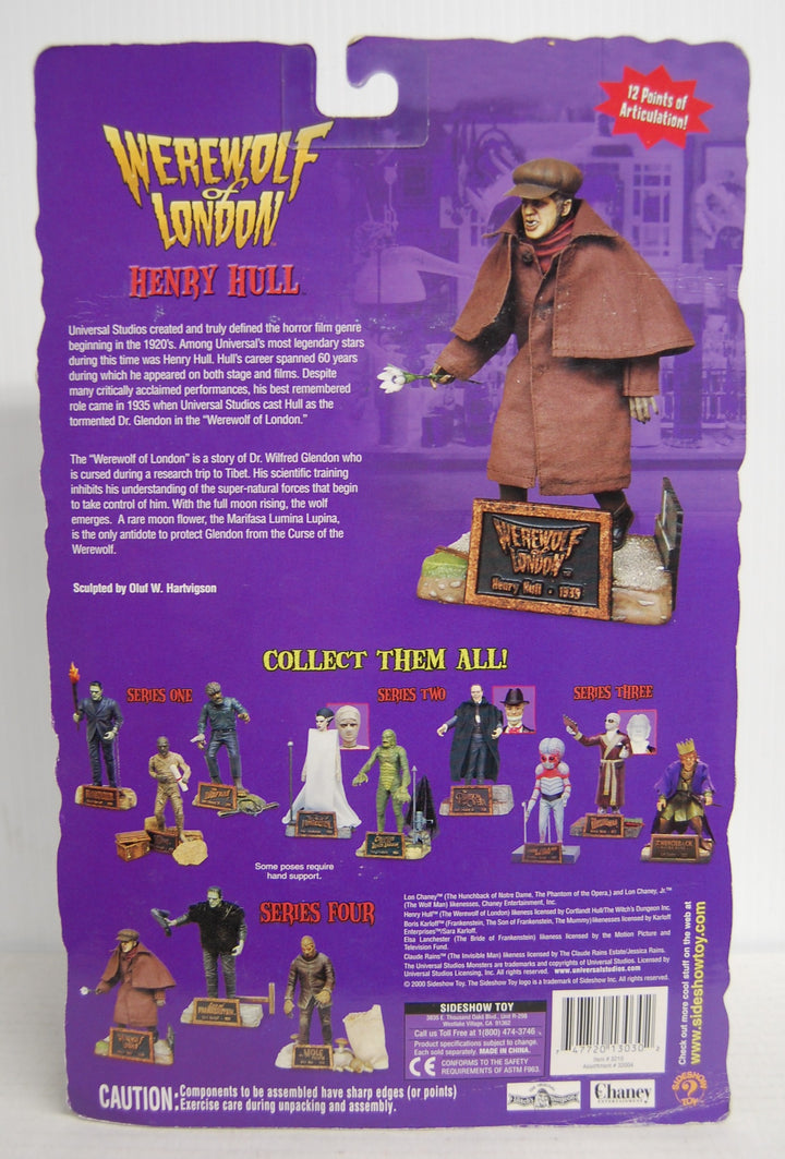 Universal Studios Monsters (Series 4) - Henry Hull Werewolf of London Figure 2000