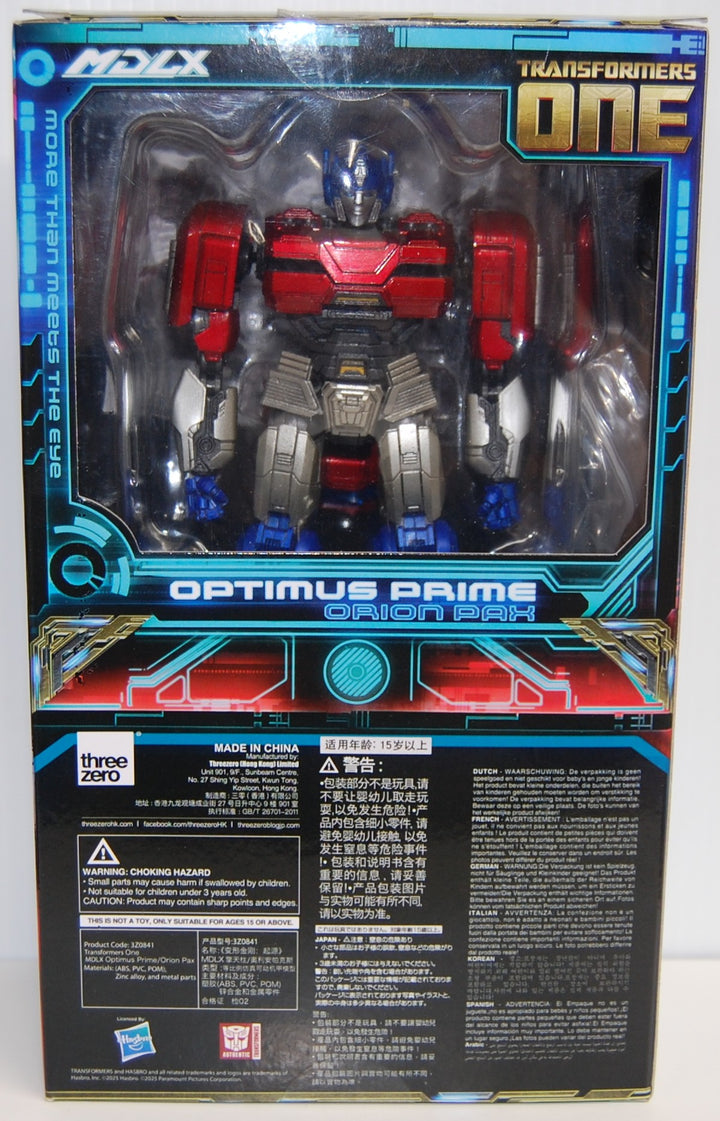 MDLX Transformers One Optimus Prime/Orion Pax (Open Box)