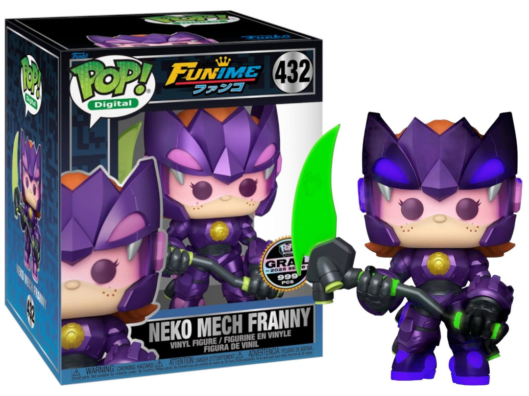 Funko Pop! #432 Digital - Funime Neko Mech Franny 6" Deluxe - Grail LE 476