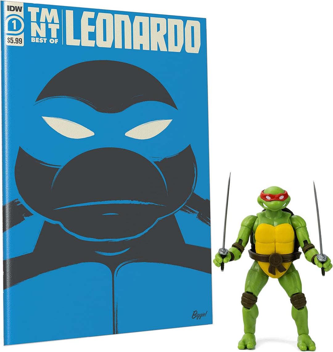 TMNT BST AXN IDW Comic 5-Inch Leonardo Action Figure