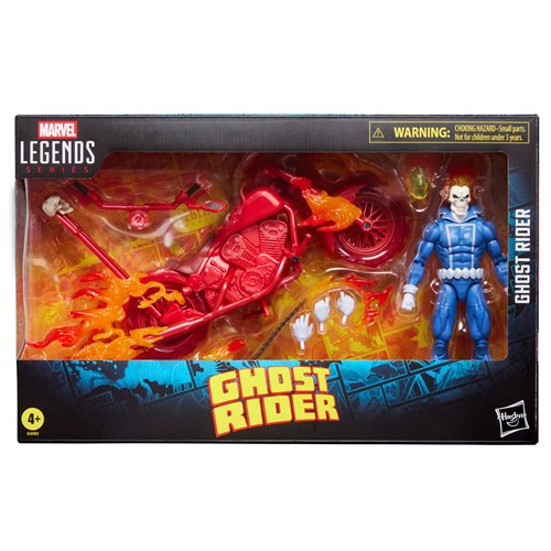 Ghost Rider Marvel Legends Series Johnny Blaze 6-Inch Action Figure with Motorcycle