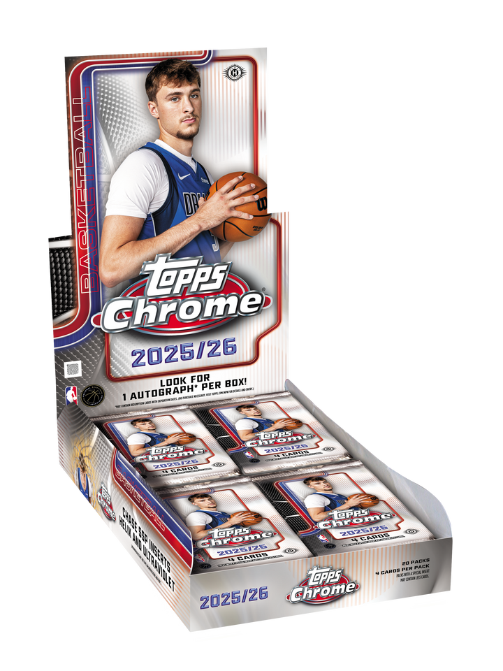 2025-26 Topps Chrome Basketball Hobby Box