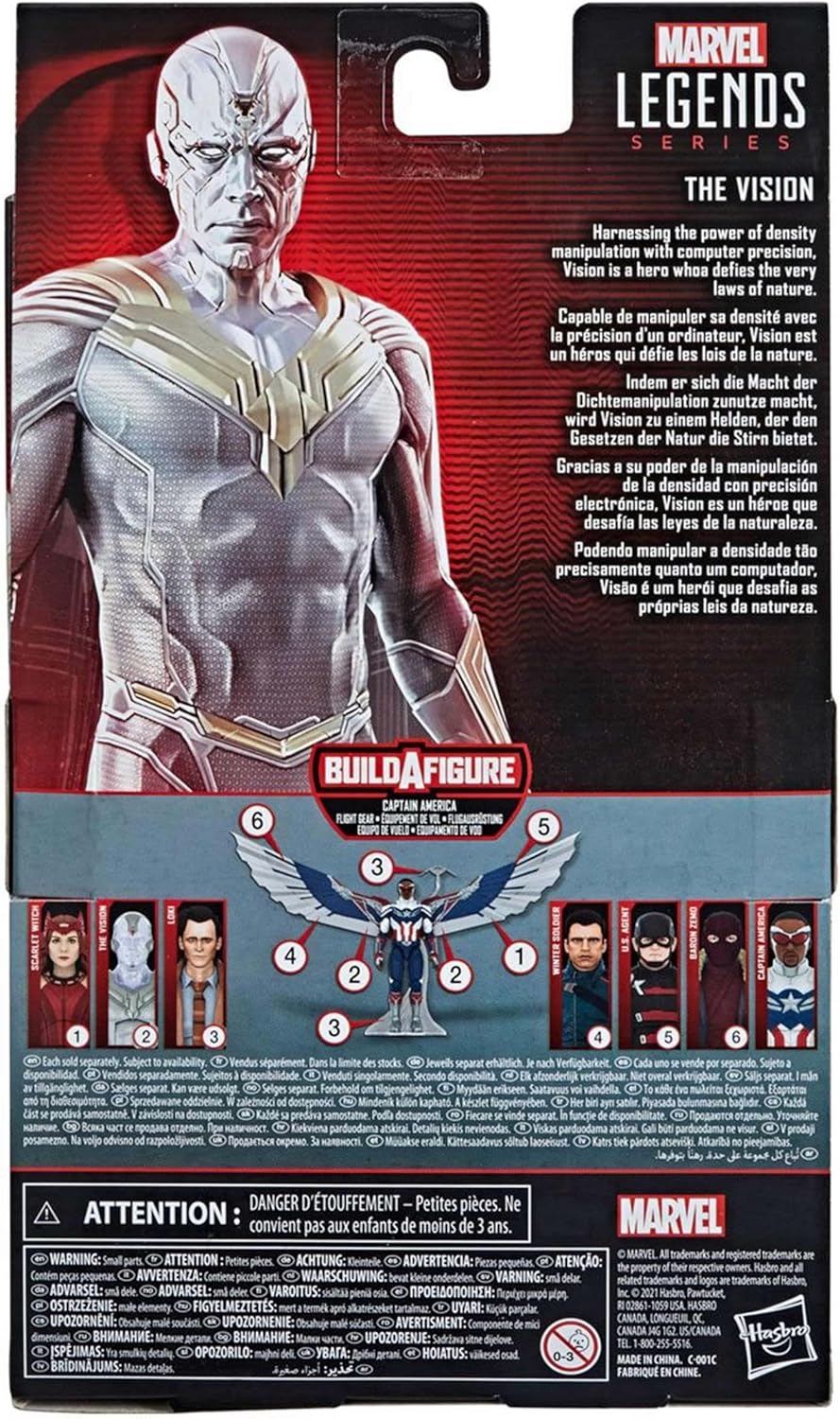 Marvel Legends: Wandavision - The Vision Action Figure (White Vision)