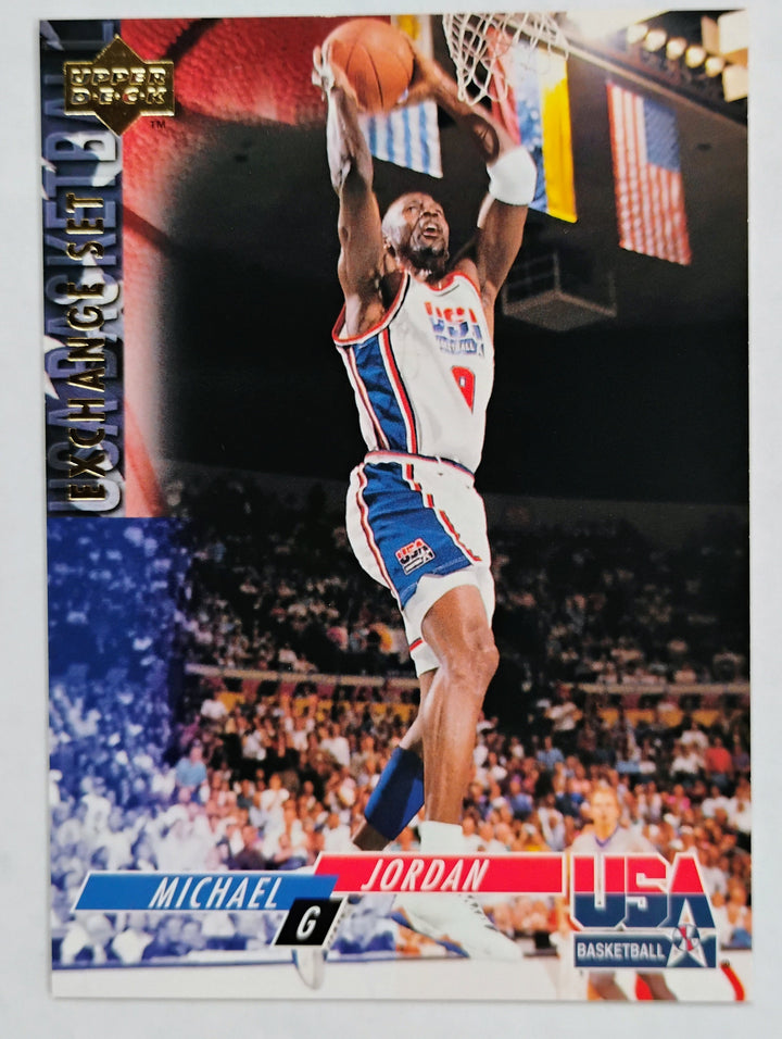 1994-95 Upper Deck USA Baksetball Michael Jordan #USA 5 Exchange Set
