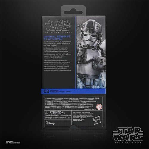 Star Wars The Black Series The Mandalorian & Grogu Imperial Remnant AT-AT Driver 6-Inch Action Figure