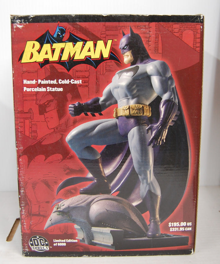 Batman Cold-Cast Porcelain Statue 2003 DC Direct 2883/6000 *Box Damage*