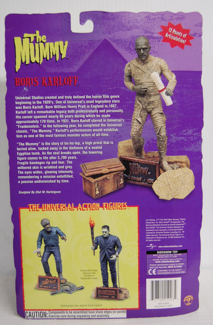 Universal Studios Monsters (Series 1) - Boris Karloff The Mummy Figure 1999