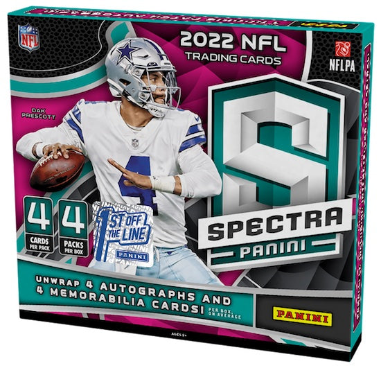2022 Panini Spectra Football Hobby Box