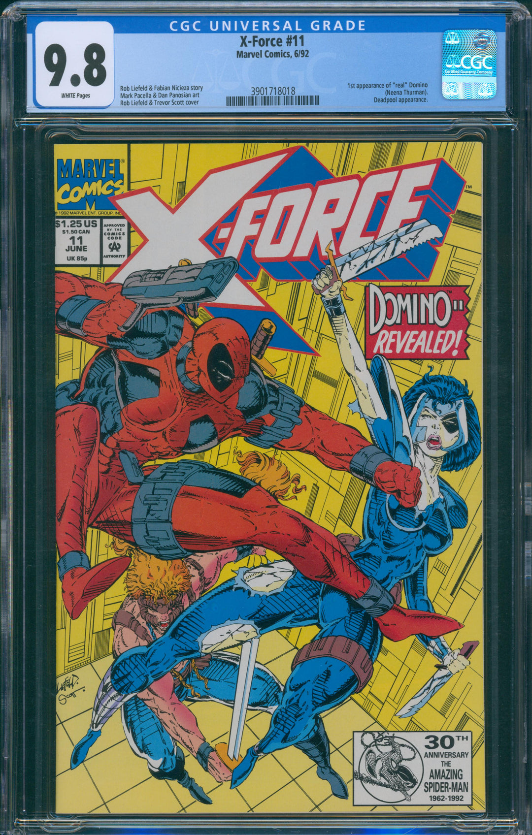 X-Force #11 CGC 9.8