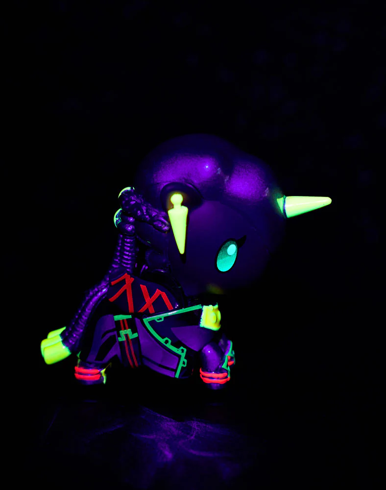 tokidoki x Arcane Unicorno Black Light  Chrome Blind Box