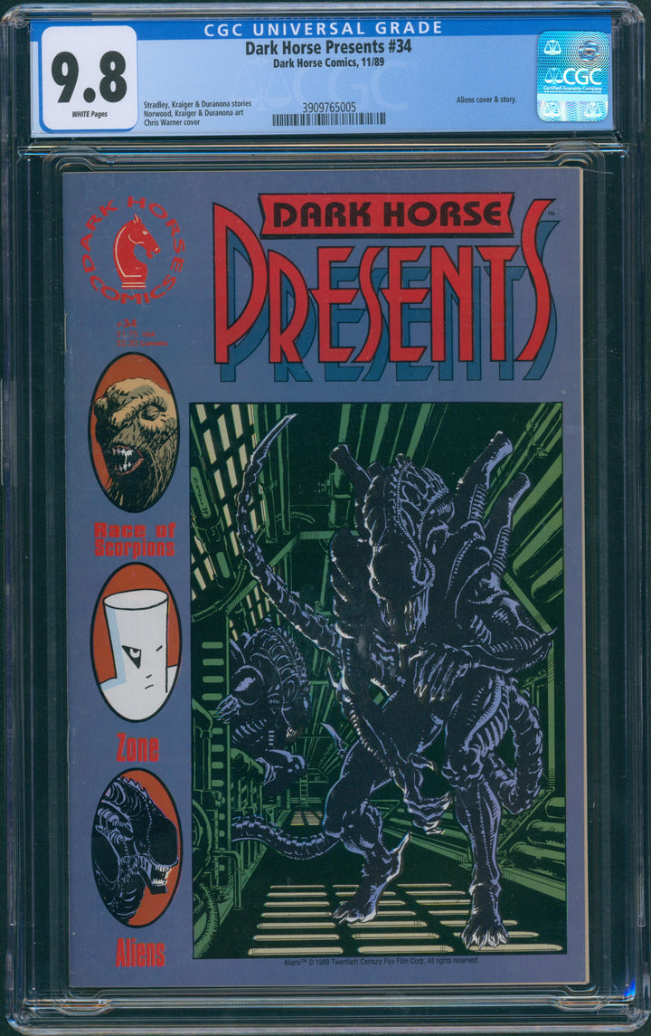 Dark Horse Presents #34 CGC 9.8
