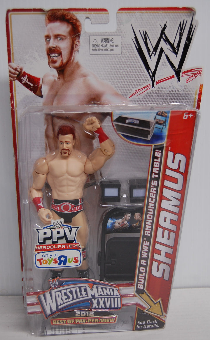 WWE Wrestlemania XXVIII Best of PPV 2012 Sheamus Figure TRU
