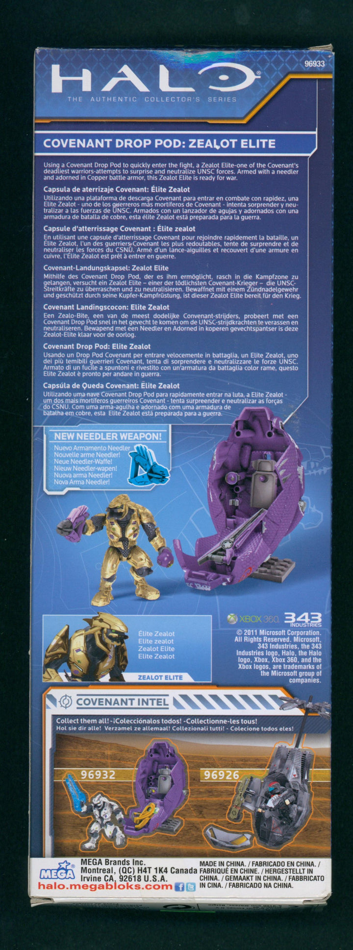 Halo Covenant Drop Pod: Zealot Elite