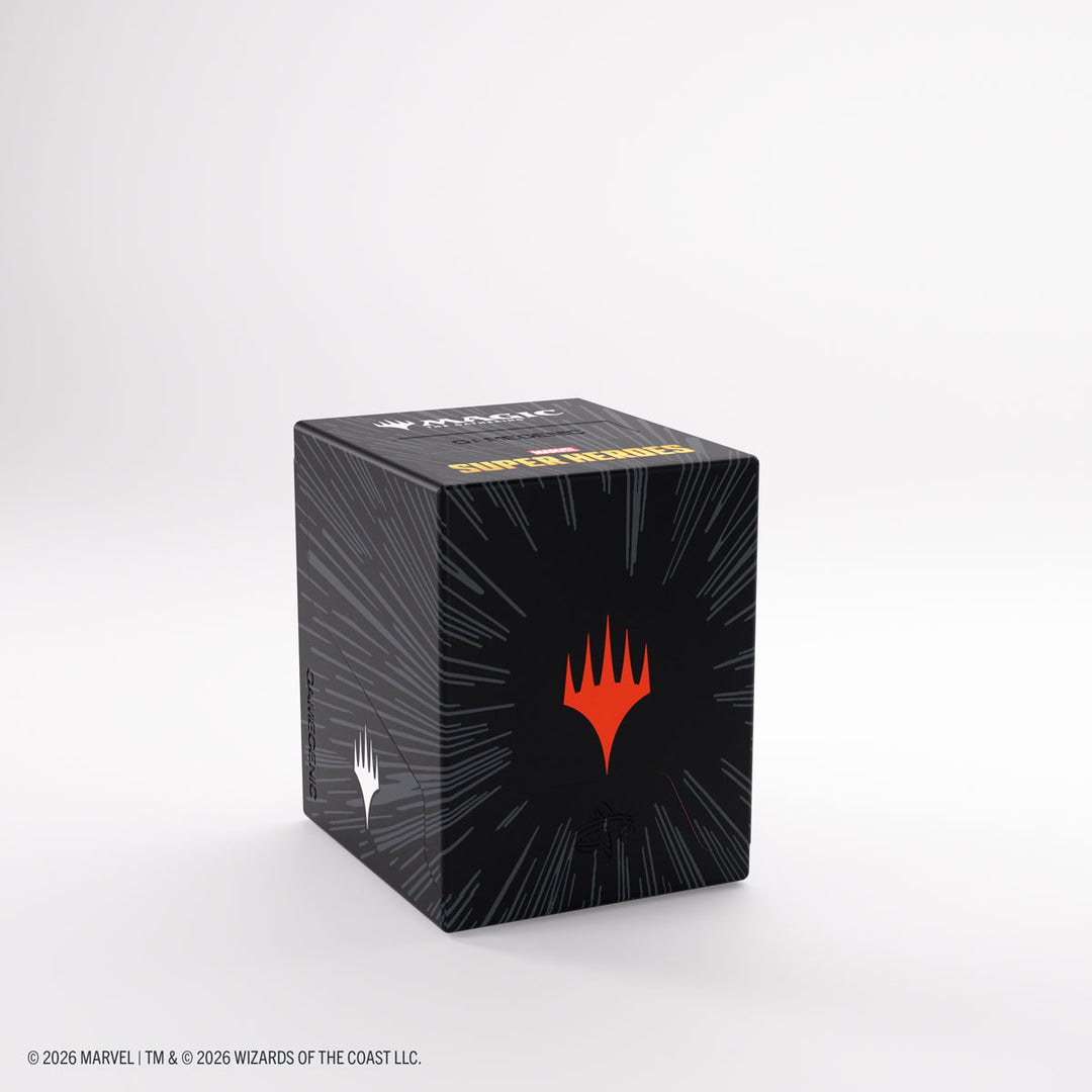 Magic: The Gathering: Marvel Super Heroes: Bastion 100+ XL Deck Box - Comic Burst Black