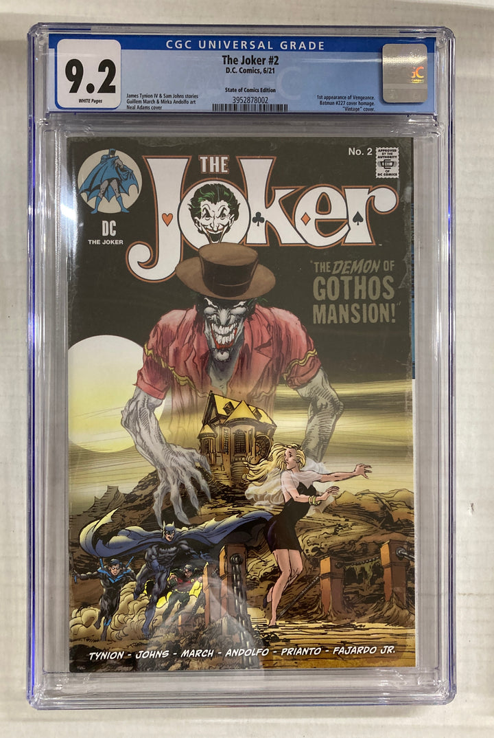 The Joker #2 CGC 9.2