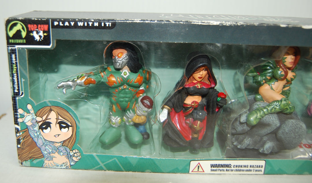 Witchblade Junior Collectible Figurines (Set of 4) Palisades Toys 2003