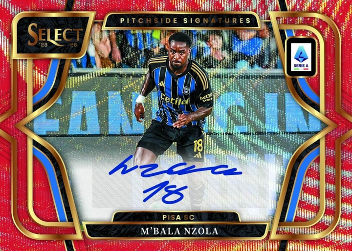 2025-26 Panini Select Serie A Soccer International Hobby Box