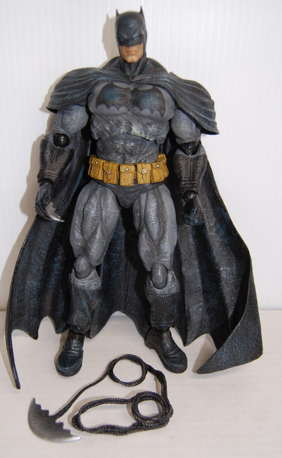Play Arts Kai Batman: Arkham City -  No. 4 Batman (Dark Knight Returns Skin) *Used*