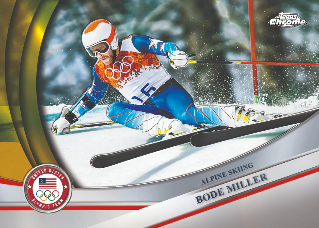 2026 Topps Chrome U.S. Olympic & Paralympic Team Hopefuls Value Box