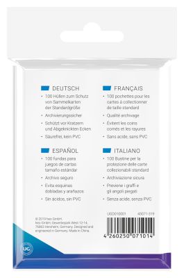 Ultimate Guard Classic Soft Sleeves (100 Ct)