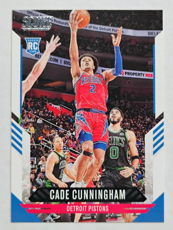 2021-22 Panini Chronicles Cade Cunningham Score Rookie #140