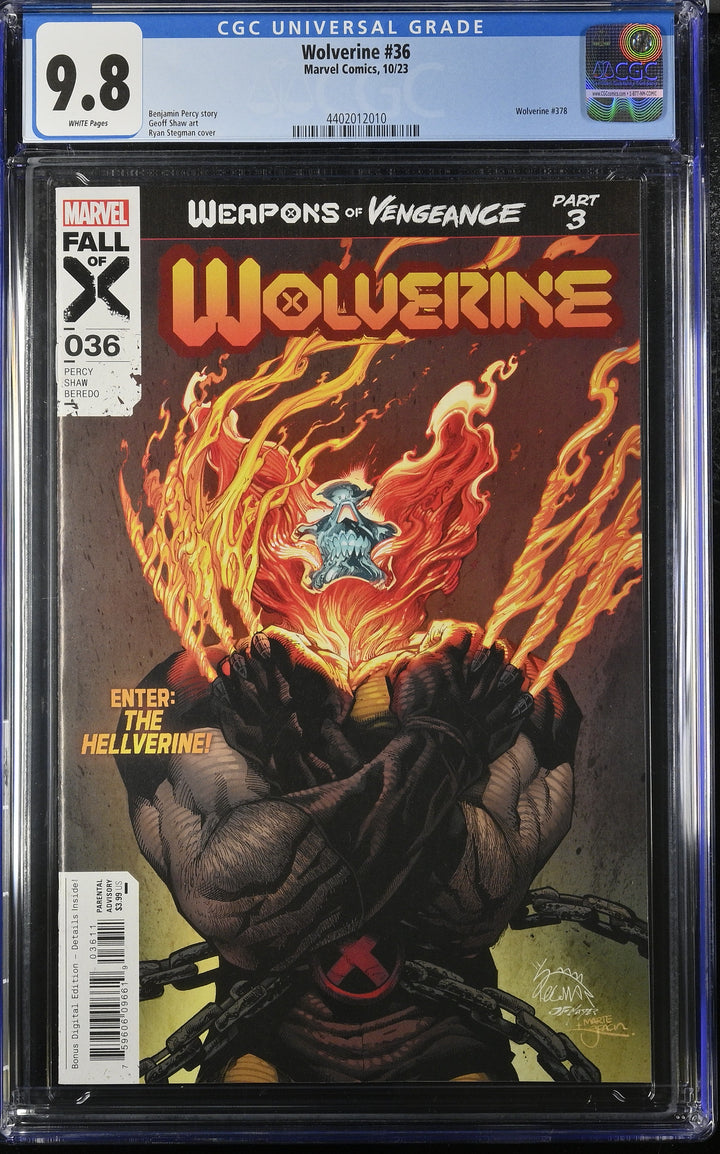 Wolverine #36 CGC 9.8