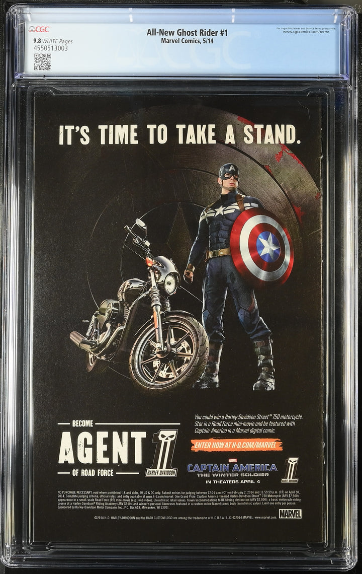 All-New Ghost Rider #1 CGC 9.8