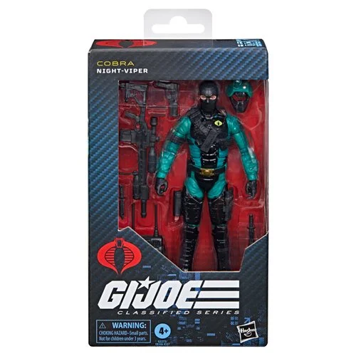 G.I. Joe Classified Series #187 Night-Viper 6-Inch Action Figure