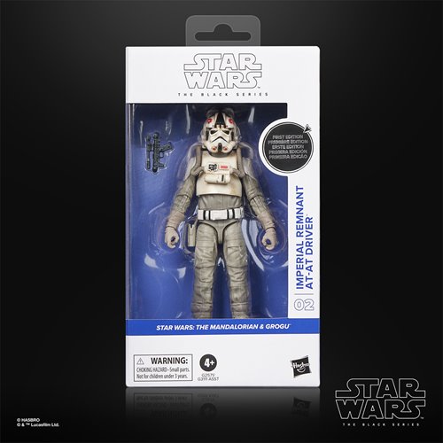Star Wars The Black Series The Mandalorian & Grogu Imperial Remnant AT-AT Driver 6-Inch Action Figure