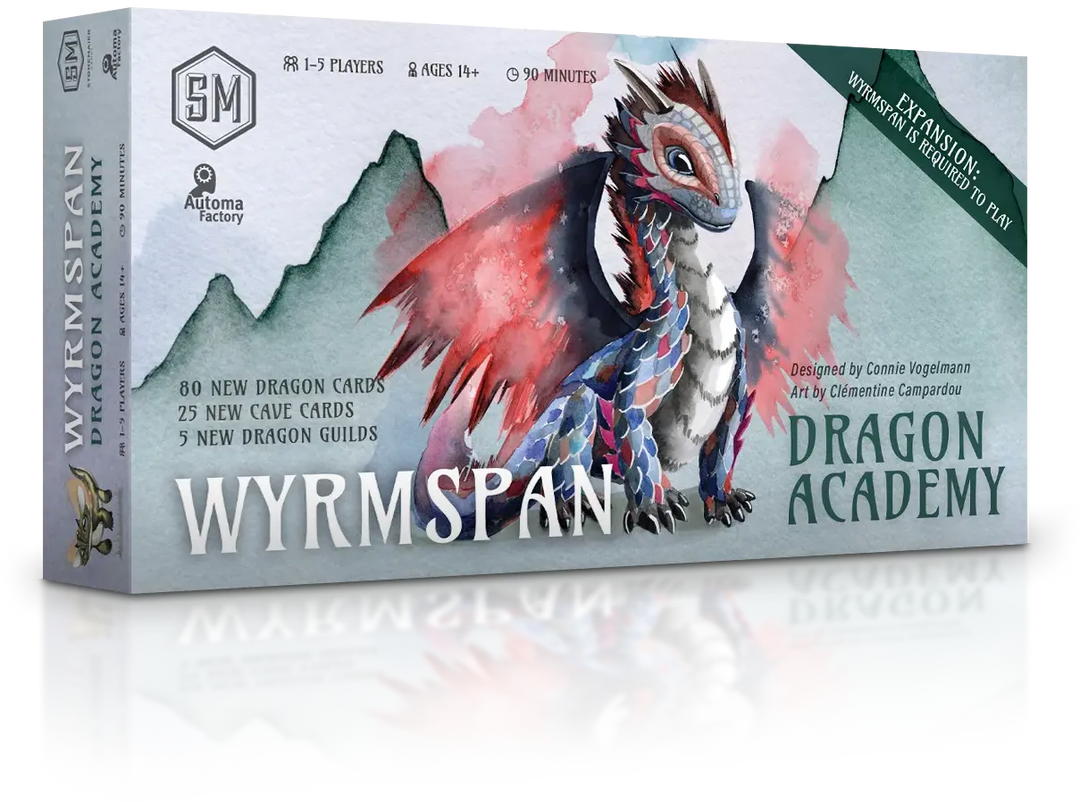 Wyrmspan: Dragon Academy Expansion (Wingspan)