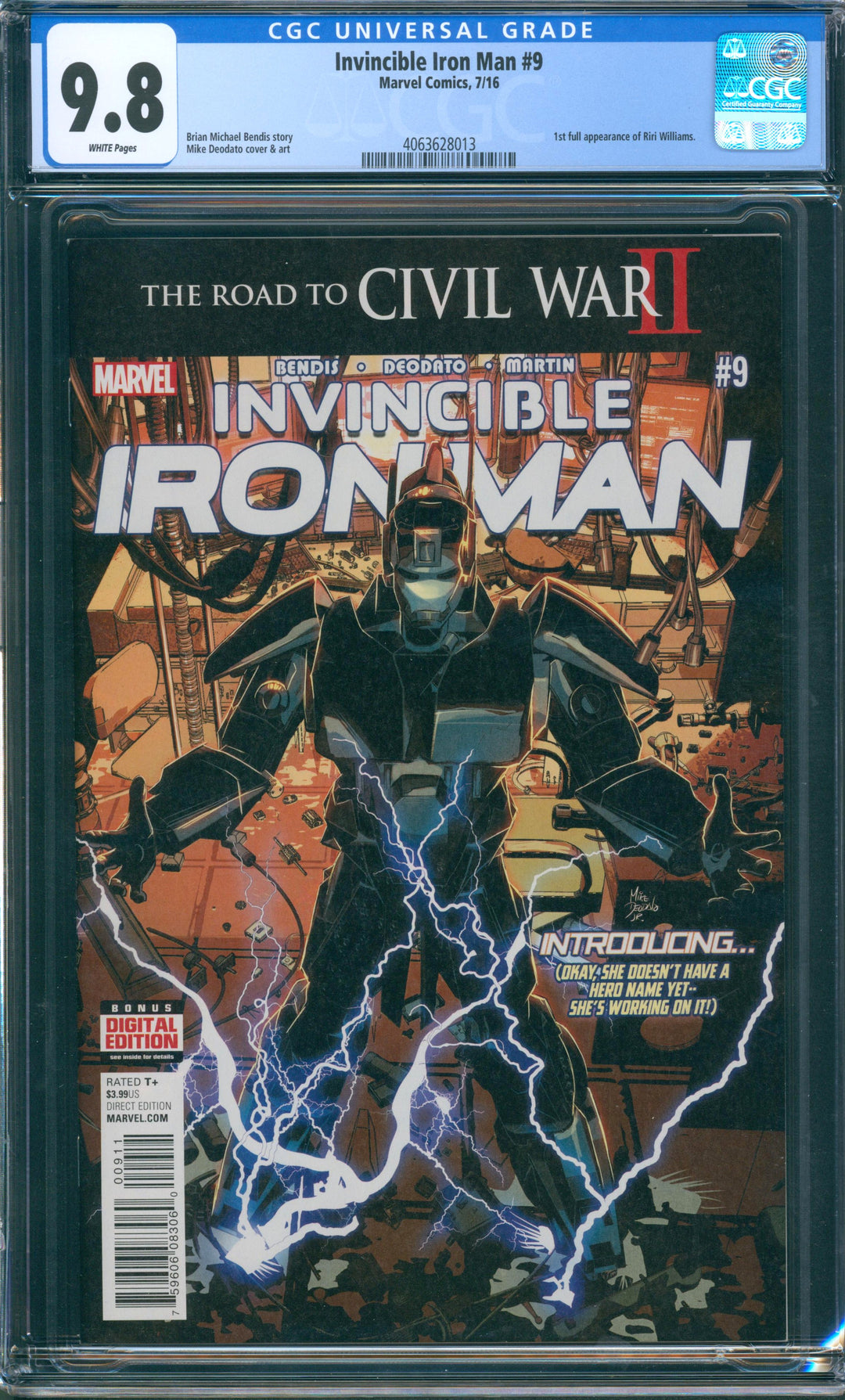 Invincible Iron Man #9 CGC 9.8