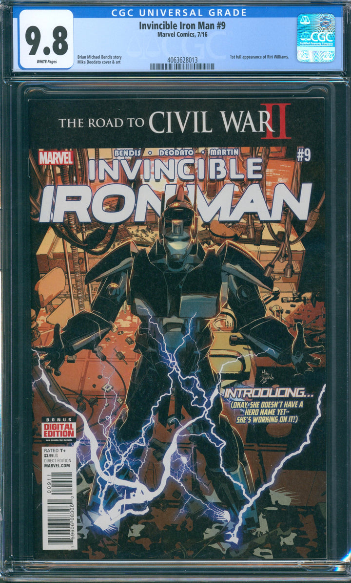 Invincible Iron Man #9 CGC 9.8