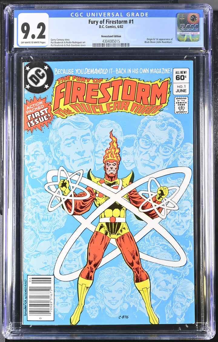 Fury of Firestorm #1 CGC 9.2
