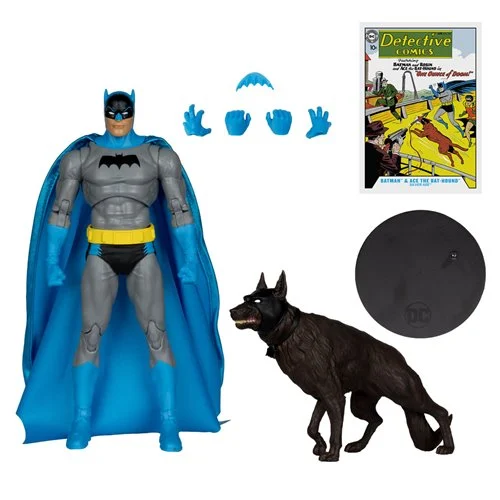 DC Multiverse Batman Wave 3 7-Inch Scale Action Figure - Batman & Ace the Bat-Hound