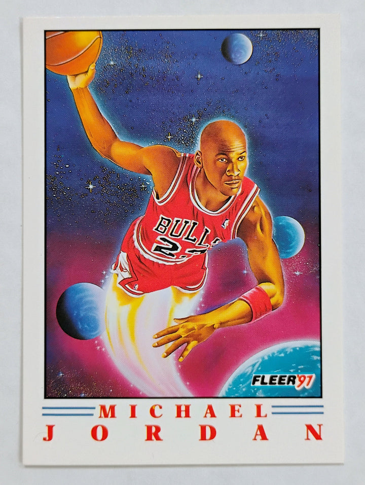 1991-92 Fleer Basketball Michael Jordan #2 Pro Vision