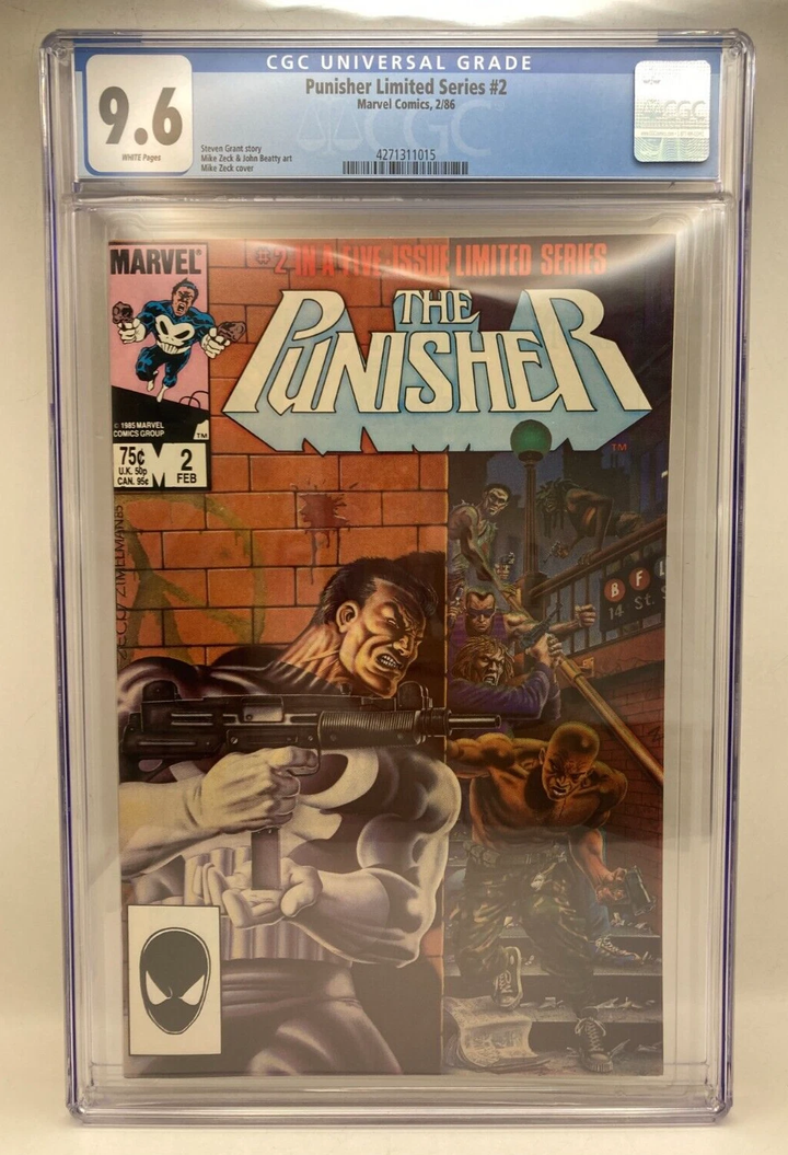 Punisher Limited Series #2 CGC 9.6
