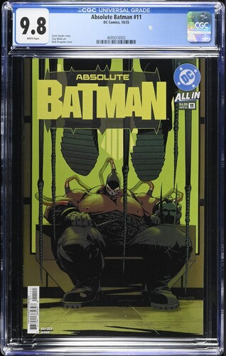Absolute Batman #11 CGC 9.8