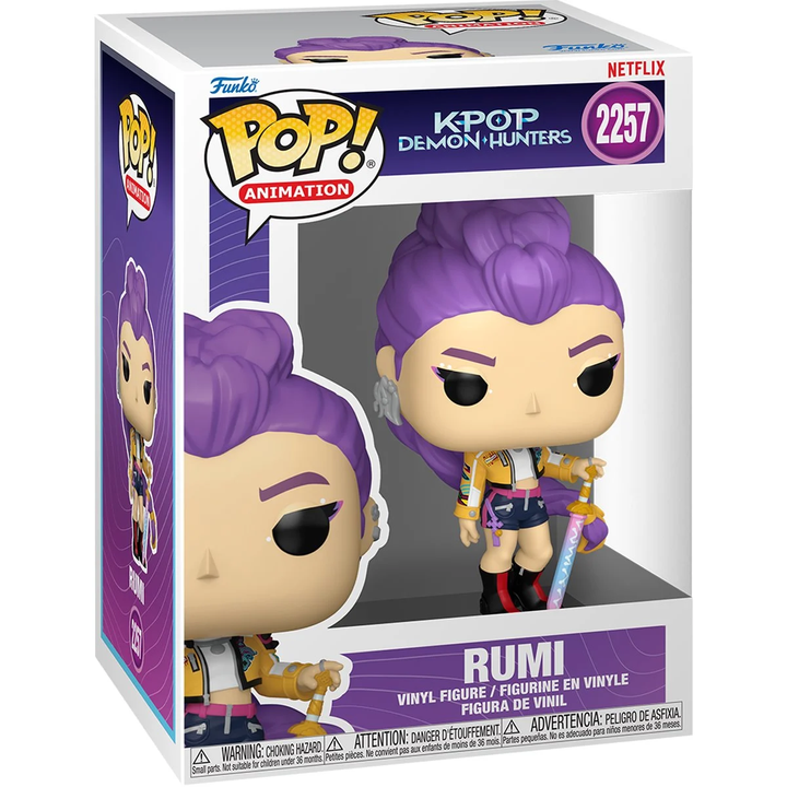 Funko Pop! #2257  KPop Demon Hunters Rumi