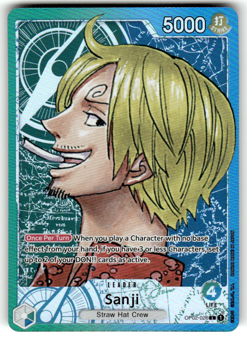Sanji (OP02-026) (Alternate Art) - NM