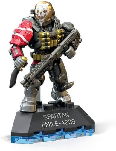 Halo Heroes Series 8 Spartan Emile-A239 Action Figure