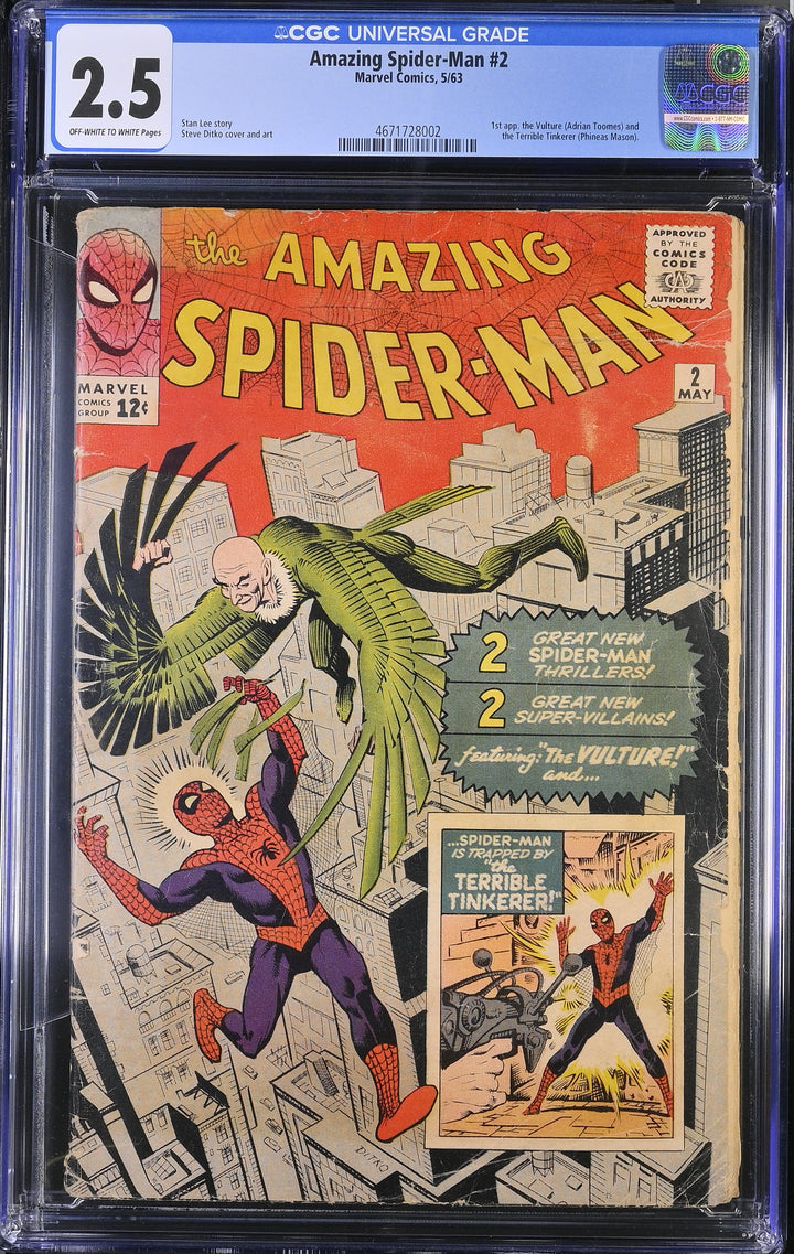 Amazing Spider-Man #2 CGC 2.5