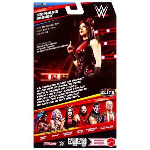 WWE Elite Collection Series 125 Stephanie Vaquer Action Figure