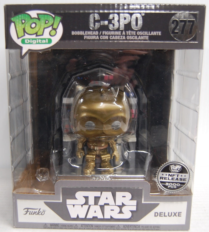 Funko Pop! #277 Digital - Star Wars C-3PO - Deluxe LE 3000