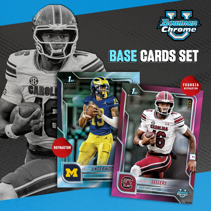 2025 Bowman University Chrome Football Mega Box