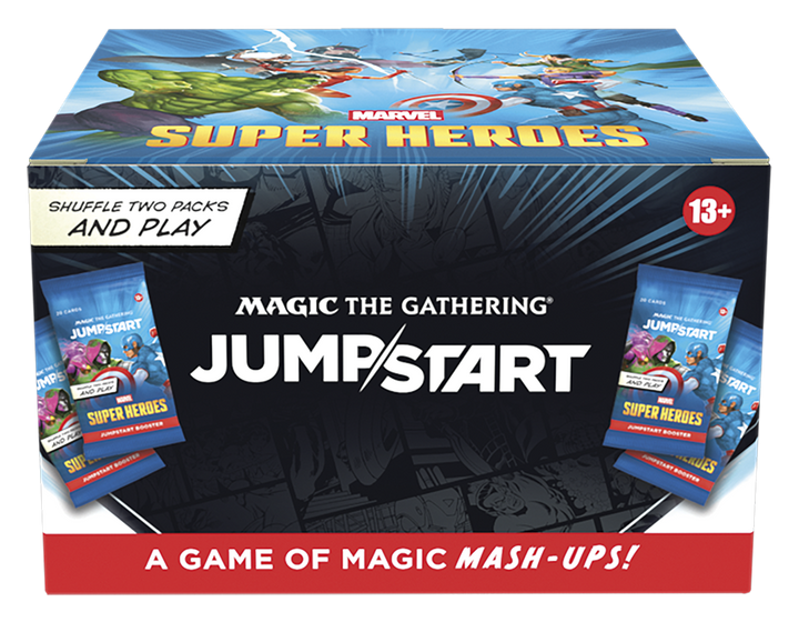 Magic: The Gathering - Marvel Super Heroes - Jumpstart Booster Box (24 Ct)