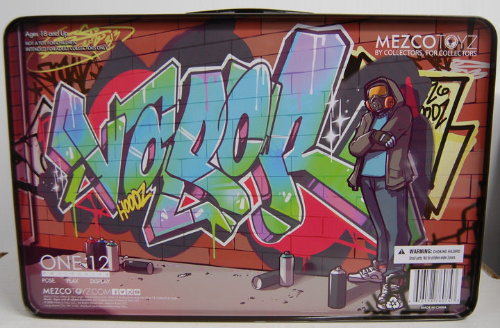 Mezco Exclusive One:12 Collective - Rumble Society Hoodz Vapor Figure Tin 2020