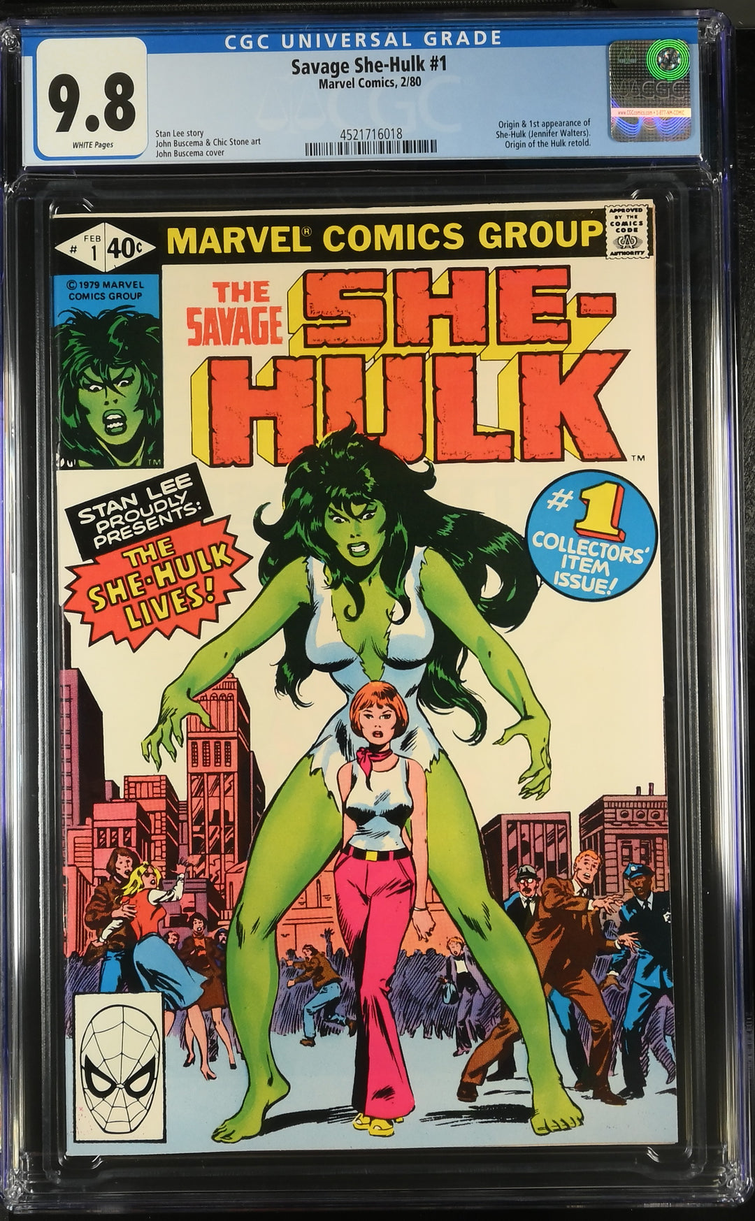 Savage She-Hulk #1 CGC 9.8