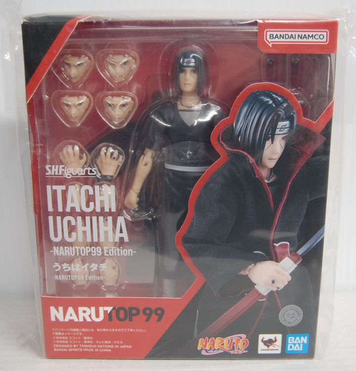 Bandai S.HFiguarts - Naruto Shippuden (Narutop99 Edition) - Itachi Uchiha Figure