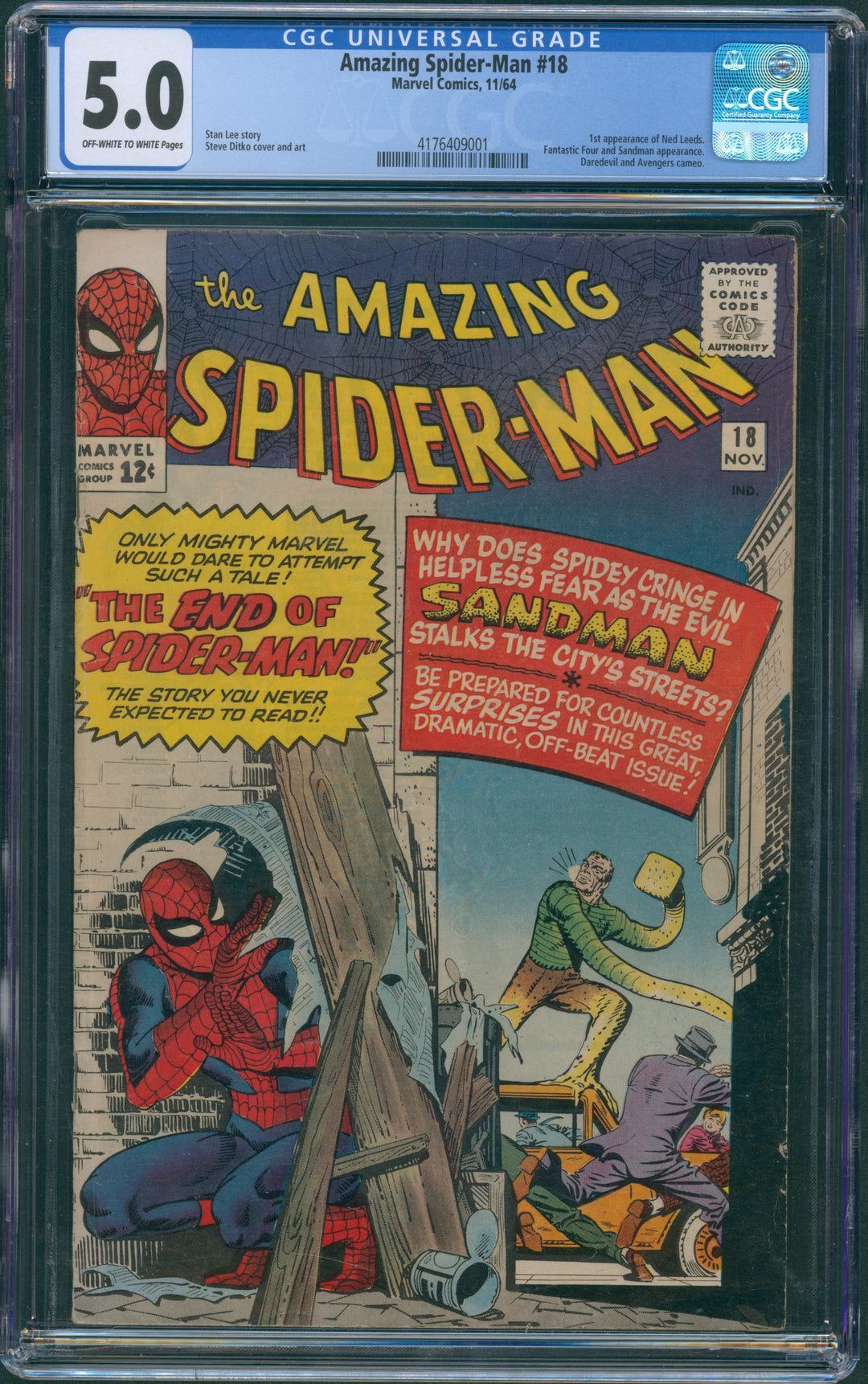 Amazing Spider-Man #18 CGC 5.0