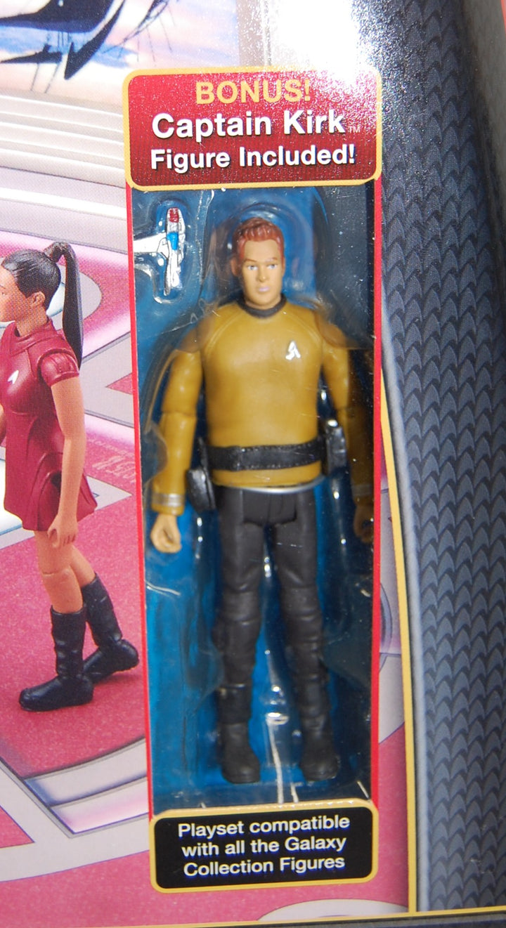 Star Trek 2009 Movie - U.S.S. Enterprise Bridge Set w/ Captain Kirk Figure